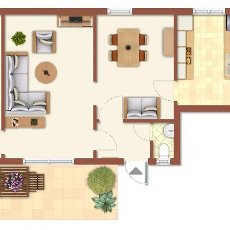 Kaept'n Claus Apartment Rostock